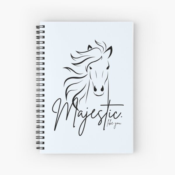 Item preview, Classic White & Black "Majestic ... like you" Horse  designed and sold by Dream Big! by E. H..