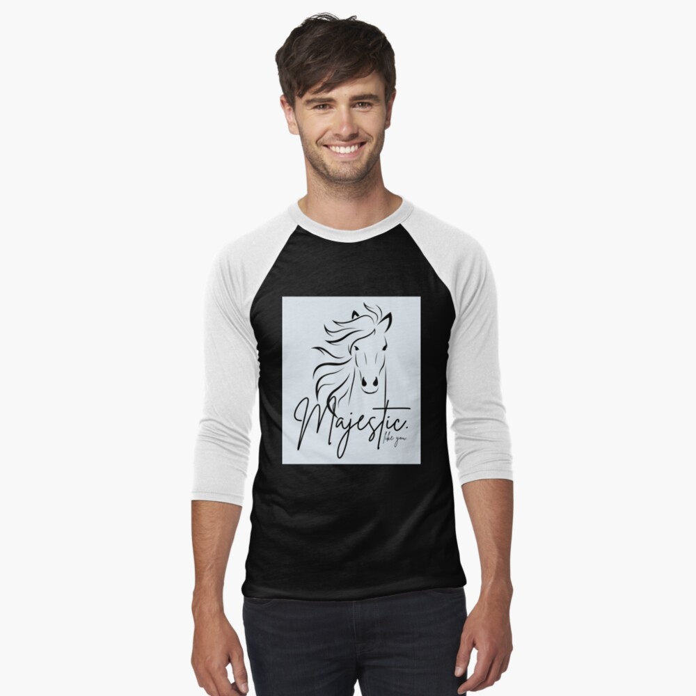 Item preview, Baseball ¾ Sleeve T-Shirt designed and sold by DesignsbyEH.