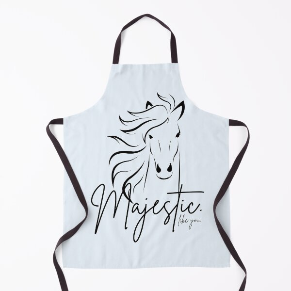 Item preview, Classic White & Black "Majestic ... like you" Horse designed and sold by Dream Big! by E. H..