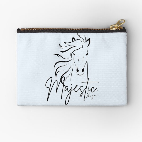 Item preview, Classic White & Black "Majestic ... like you" Horse  designed and sold by Dream Big! by E. H..