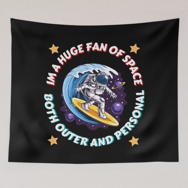 Item preview, huge fan of space both outer and personal designed and sold by Buzzbazaar.