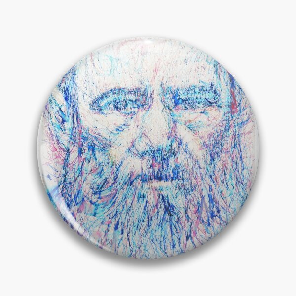 Item preview, Fyodor Dostoevsky / colored pens portrait designed and sold by lautir.