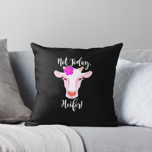 Item preview, Pink Cow Not Today Heifer designed and sold by Okunevax.