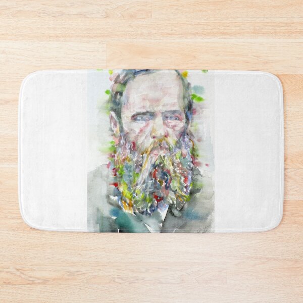 Item preview, FYODOR DOSTOEVSKY - watercolor portrait.5 designed and sold by lautir.