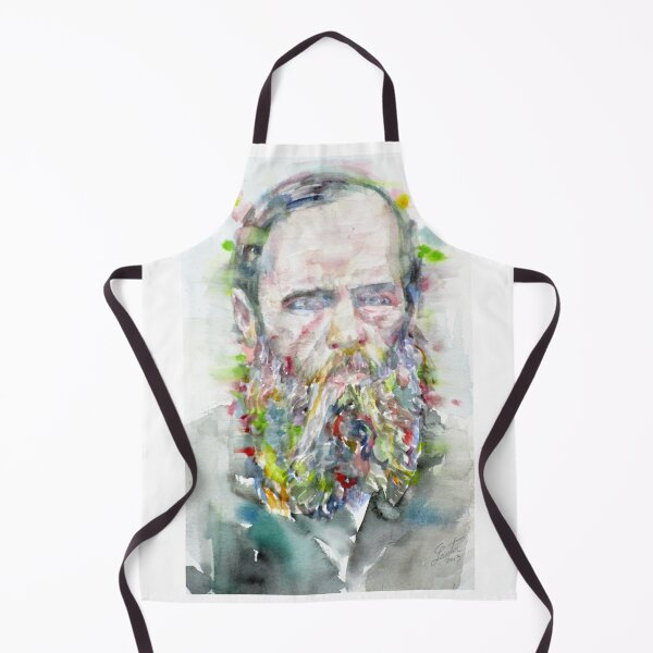 Item preview, FYODOR DOSTOEVSKY - watercolor portrait.5 designed and sold by lautir.