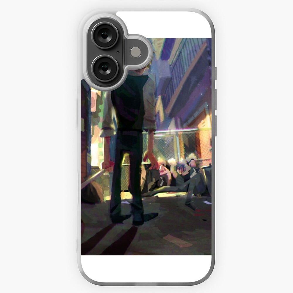 Aperçu de l'œuvre Coque souple iPhone créée et vendue par scaramacaistuff.