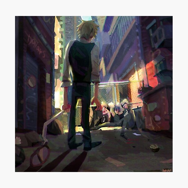 Aperçu de l'œuvre "Je t'ai eu!" fanart de durarara créée et vendue par scaramacaistuff.
