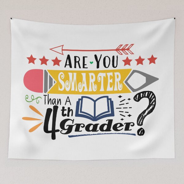 Item preview, Are You Smarter Than A Fourth Grader? (Light) designed and sold by the-krisney-way.