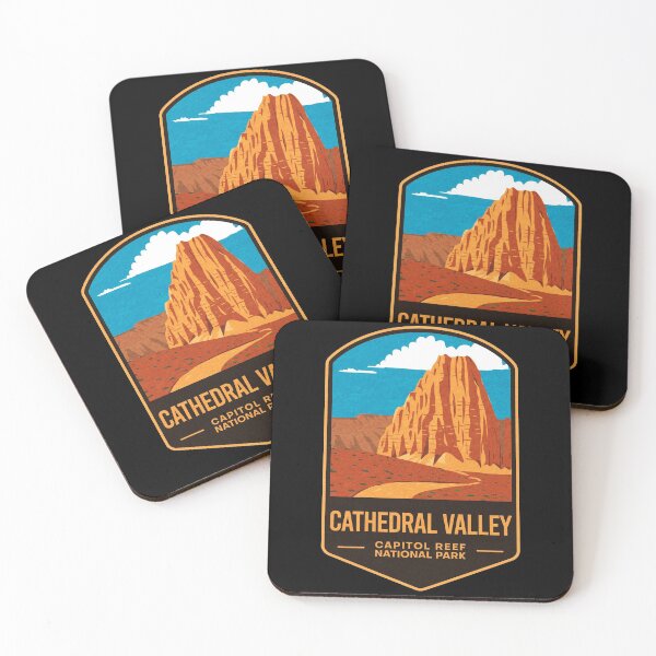 Item preview, Cathedral Valley Capitol Reef National Park designed and sold by JordanHolmes.