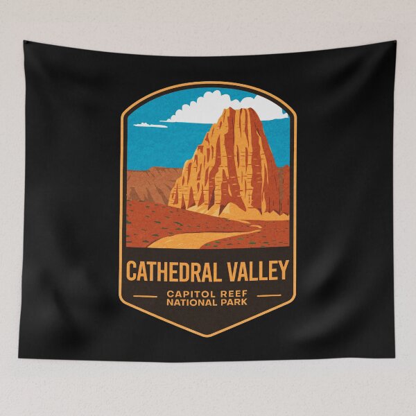 Item preview, Cathedral Valley Capitol Reef National Park designed and sold by JordanHolmes.