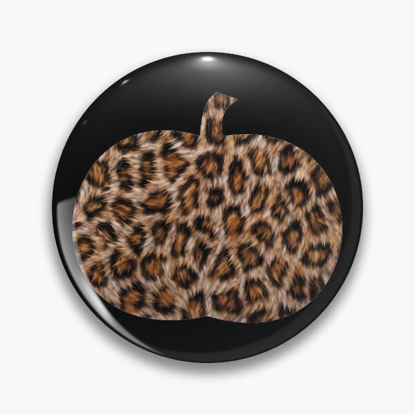 Item preview, Leopard Pattern Pumpkin designed and sold by ChaseCoClothing.