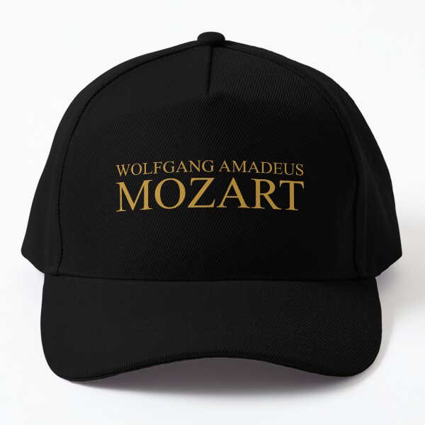 Wolfgang Amadeus Mozart - TNR - Old Gold Baseball Cap
