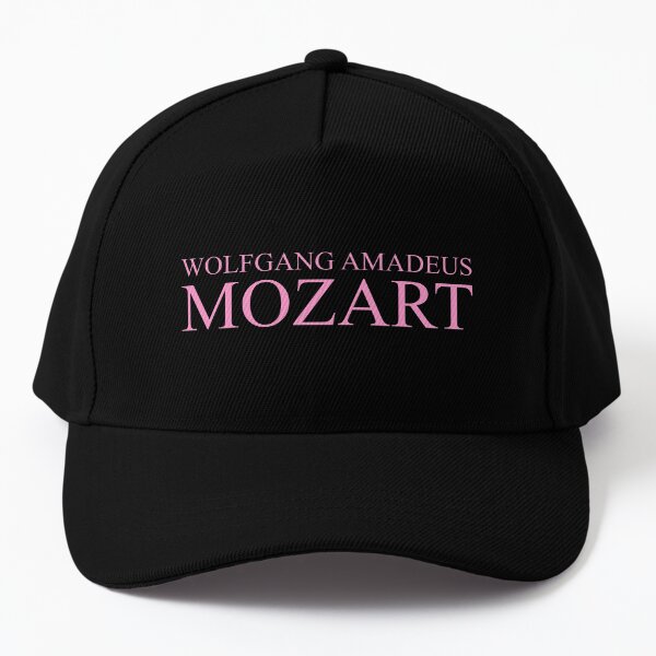 Wolfgang Amadeus Mozart - TNR - Pink Baseball Cap