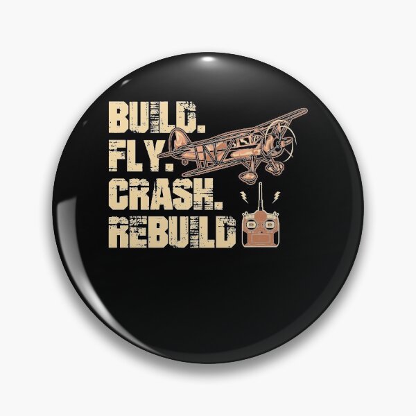 Item preview, Model Flight Build Fly Crash Model Builder Gift Pilot designed and sold by Lenny Stahl.