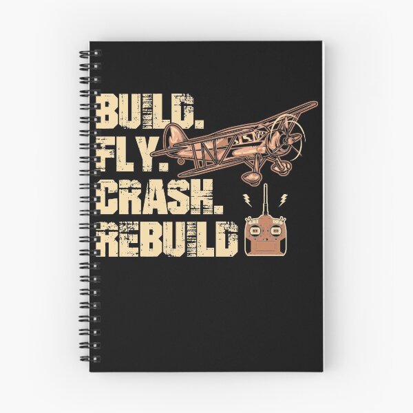 Item preview, Model Flight Build Fly Crash Model Builder Gift Pilot designed and sold by Lenny Stahl.