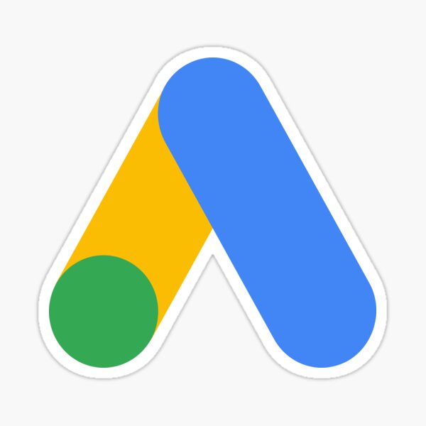 Google Ads Logo Icon Geschenk für Google Ads Fan Sticker