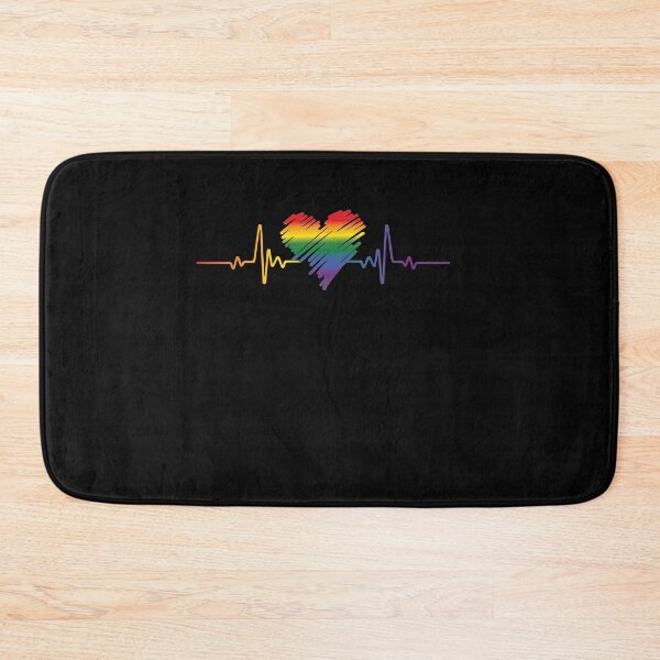 Item preview, LGBTQ Heart Gay Pride CSD Lesbian Gays Trans Queer designed and sold by Lenny Stahl.
