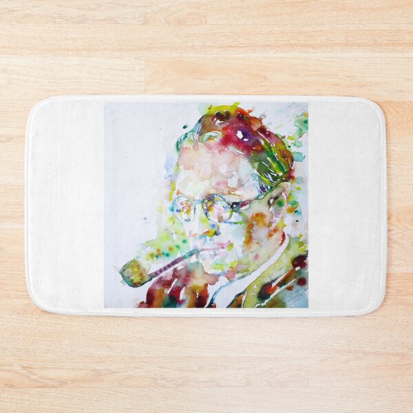 Item preview, RAYMOND CHANDLER - watercolor portrait .1 designed and sold by lautir.
