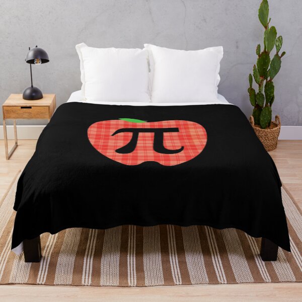 Item preview, Apple Pi, Apple Pie Visual Pun, Plaid Apple, Pi Symbol designed and sold by ACC .