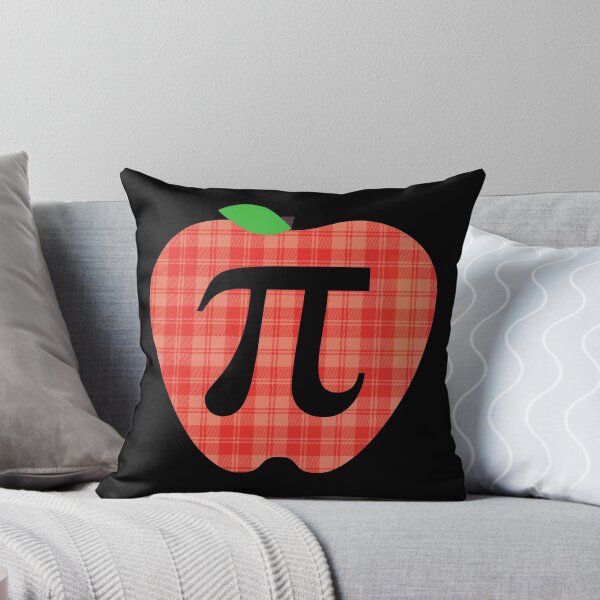 Item preview, Apple Pi, Apple Pie Visual Pun, Plaid Apple, Pi Symbol designed and sold by ACC .
