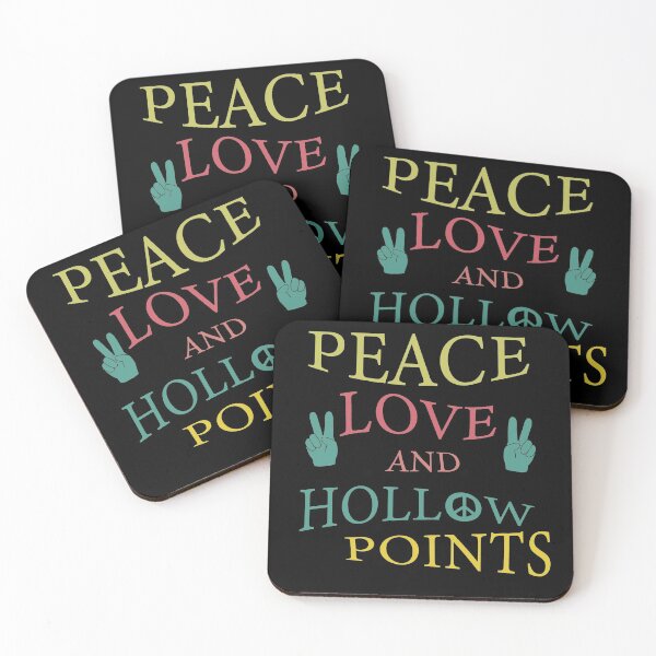 Item preview, Peace Love And Hollow Points designed and sold by YSNbr.
