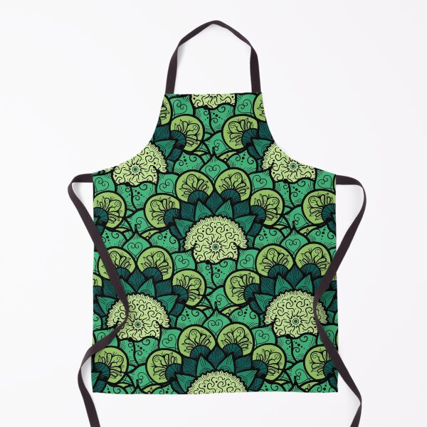 Item preview, Triple Green Floral Turkish Ornament Art - Flower Pattern designed and sold by GoldenZodiac888.