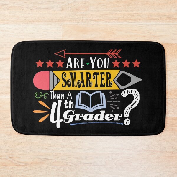 Item preview, Are You Smarter Than A Fourth Grader? (Dark) designed and sold by the-krisney-way.