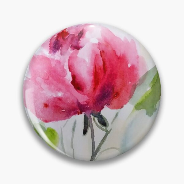Item preview, Hermosa acuarela rosa rosa designed and sold by RestlessGirl.