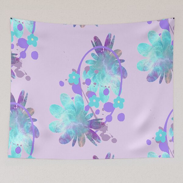 Item preview, Modern Feminine Floral Pattern Design, Graphic Psychedelic Abstract Art, Inspired by Nature-floral abstract art, Graphic Psychedelic Abstract Art, Inspired by Nature-floral abstract art designed and sold by Adri Barnard.