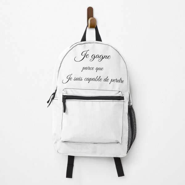 Item preview, I win because I am capable of losing inspiring thought philo well-being designed and sold by FranceLibre.