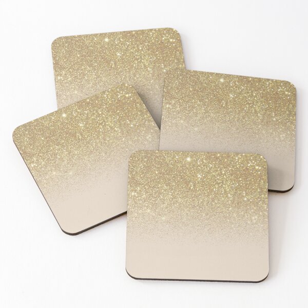 Item preview, Gradient glitter gold color designed and sold by NikolinaDesign.