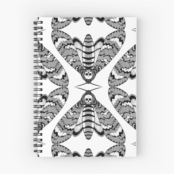 Item preview, Moth Pattern designed and sold by Crooked & Beautiful .