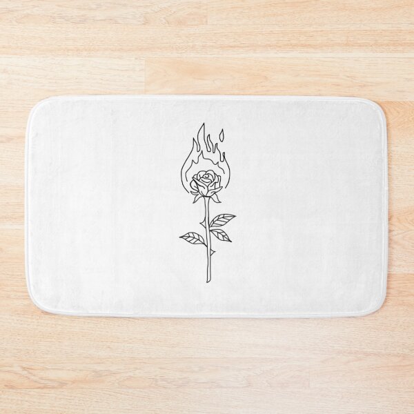 Item preview, Rose On Fire designed and sold by stickersby-ems.