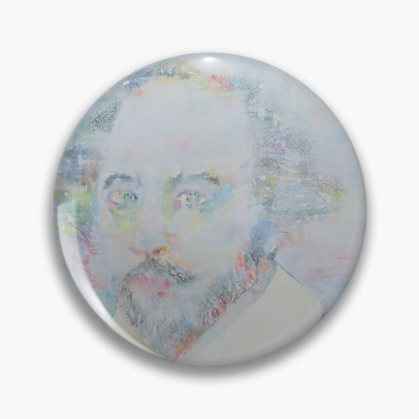 Item preview, WILLIAM SHAKESPEARE - watercolor portrait.6 designed and sold by lautir.