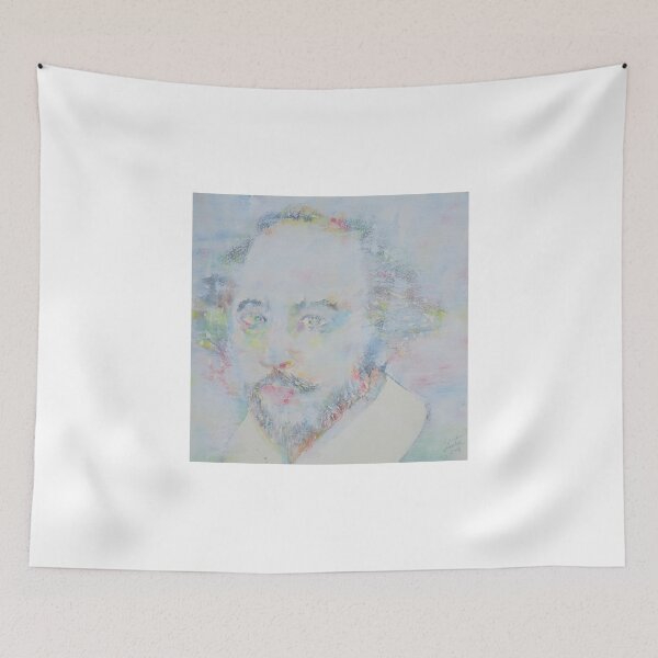 Item preview, WILLIAM SHAKESPEARE - watercolor portrait.6 designed and sold by lautir.