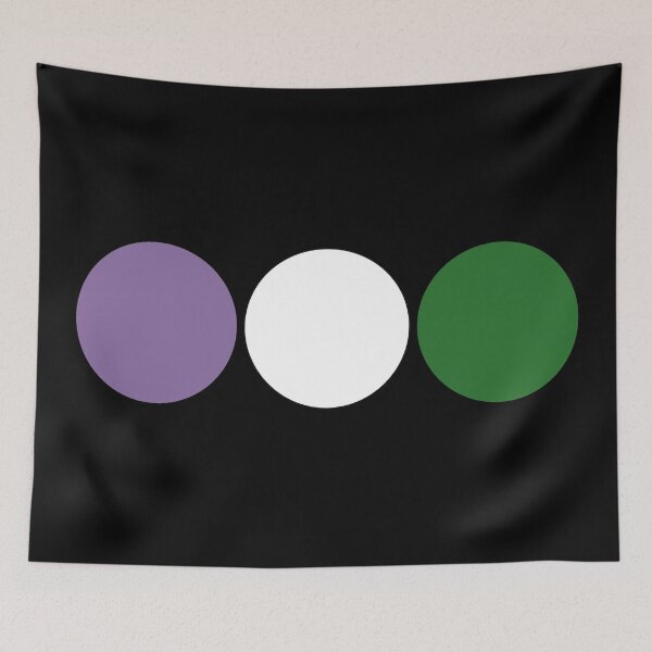 Item preview, Genderqueer Pride Circles Graphic designed and sold by iscaStudioArt.