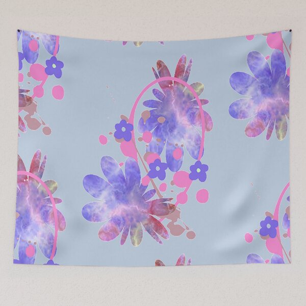 Item preview, Modern Feminine Floral Pattern Design, nr 2 Graphic Psychedelic Abstract Art, Inspired by Nature-floral abstract art, Graphic Psychedelic Abstract Art, Inspired by Nature-floral abstract art designed and sold by Adri Barnard.