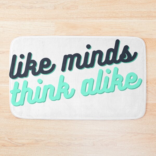Item preview, Like Minds Think alike Mint Color designed and sold by allyzza.