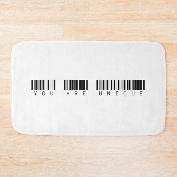 Item preview, You Are Unique barcode designed and sold by Amine-Creation.