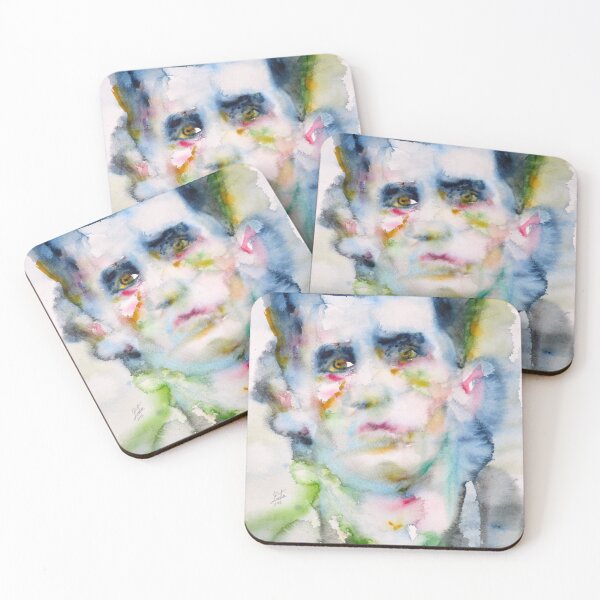 Item preview, LUDWIG WITTGENSTEIN - watercolor portrait designed and sold by lautir.