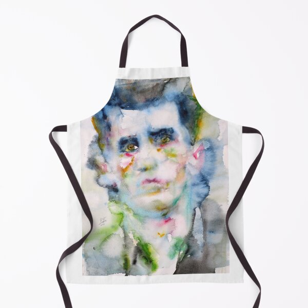 Item preview, LUDWIG WITTGENSTEIN - watercolor portrait designed and sold by lautir.