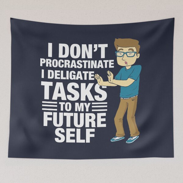 Item preview, Procrastinate designed and sold by Bricke.