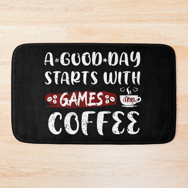 Item preview, A Good Day Starts With Games And Coffee Games And Coffee Gift  designed and sold by NEGI STORE ★★★★★.