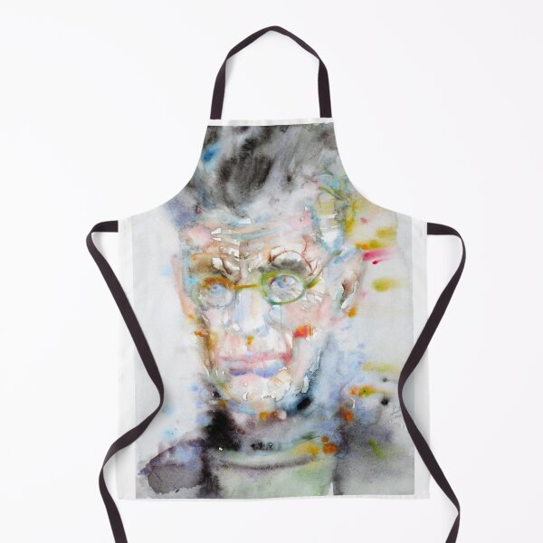 Item preview, SAMUEL BECKETT - watercolor portrait.7 designed and sold by lautir.