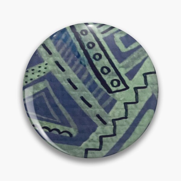 Item preview, BlueGreen Cardboard Collage designed and sold by -poetess-.