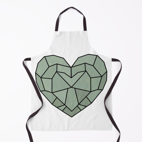 Item preview, Stained Glass Green Heart designed and sold by Sparkles22.
