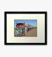 Cadillac Ranch Framed Print