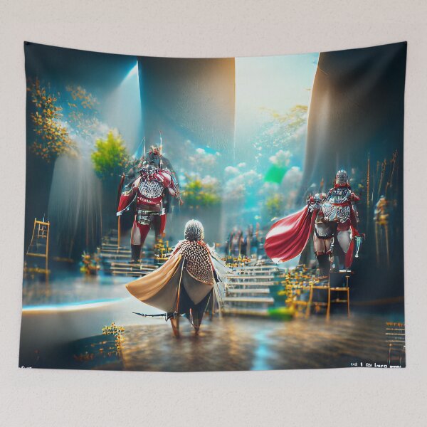 Item preview, The Hero Arrives designed and sold by OneStrokeBrush.