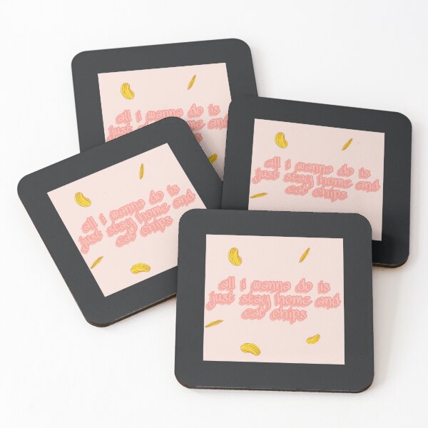 Item preview, All i wanna do is just stay home and eat chips - designed and sold by HendrixHoffm.