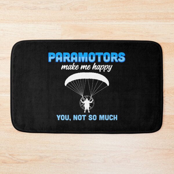 Item preview, Happy Poramotor Powered Paragliding Paramotoring print designed and sold by jakehughes2015.